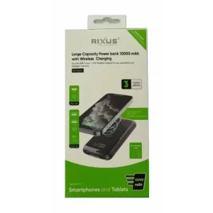 Baterie Externa Rixus  Wireless 10.000 mAh