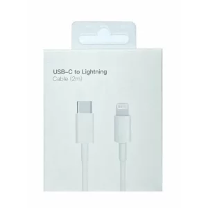 Cablu Incarcare si Date  Type-C To Lightning (iPhone)  2M Alb