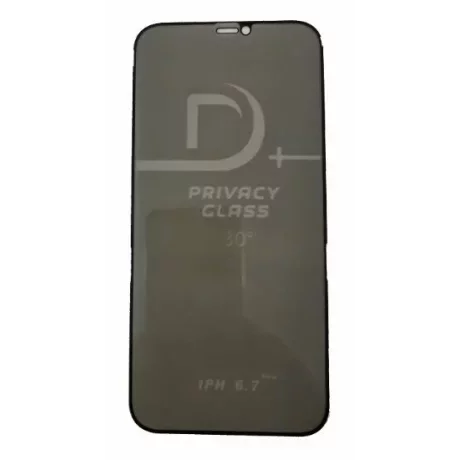 Folie de sticlă 6D Protech pentru iPhone 12 Pro Max, Privacy