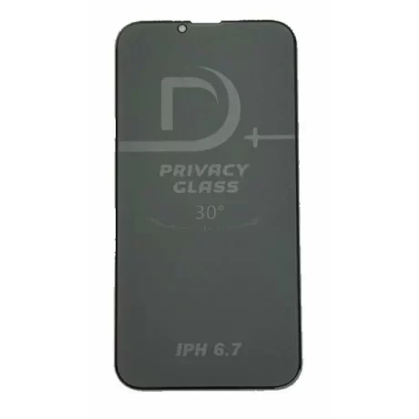 Folie de sticlă 6D Protech pentru iPhone 13 Pro Max, Privacy
