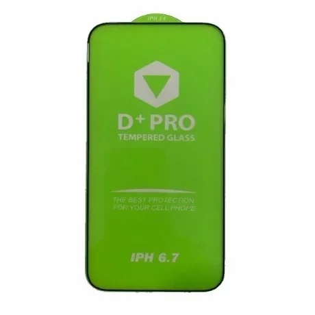 Folie de sticlă 6D Protech pentru iPhone 13 Pro Max, Transparentă