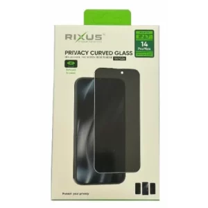 Folie de sticlă pentru iPhone 14 Pro Max, Rixus 9H, Privacy