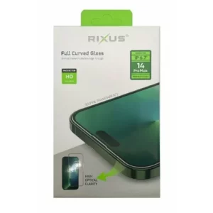 Folie de sticlă pentru iPhone 14 Pro Max, Rixus 9H, Transparentă