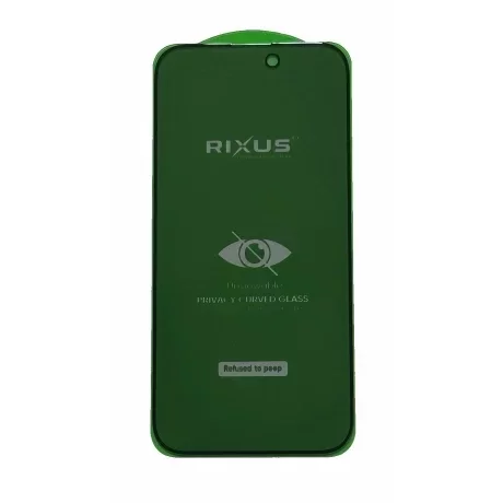Folie de sticlă pentru iPhone 14 Pro, Rixus 9H, Privacy