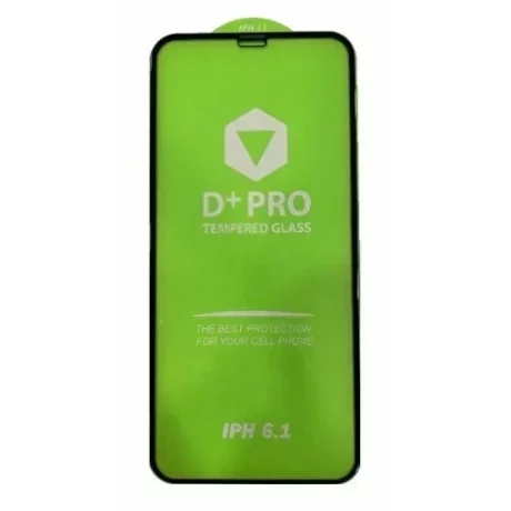Folie de sticlă 6D Protech pentru iPhone XR/11, Transparentă