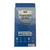 Folie de sticlă 6D Protech pentru iPhone XR/11, Transparentă