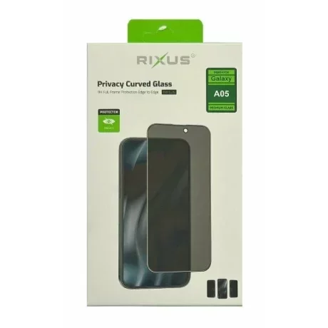 Folie de sticlă pentru Samsung Galaxy A05 (2023), Rixus 9H, Privacy