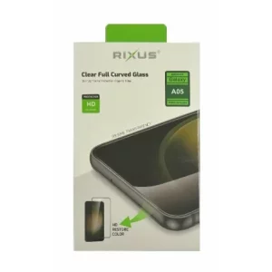 Folie de sticlă pentru Samsung Galaxy A05 (2023), Rixus 9H, Transparentă