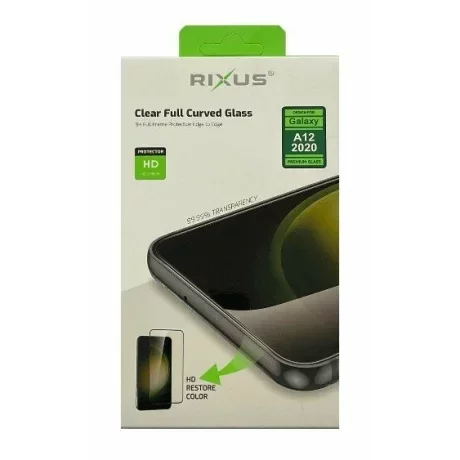 Folie de sticlă pentru Samsung A12/ A12 Nacho / M12 /A02, Rixus 9H, Transparentă
