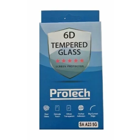 Folie de sticlă 6D Protech pentru Samsung Galaxy A23 5G (2022), Transparentă