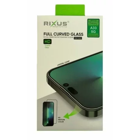 Folie de sticlă pentru Samsung Galaxy A33 5G (A336), Rixus 9H, Transparentă
