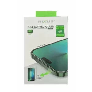 Folie de sticlă pentru Samsung Galaxy A34 5G (2023), Rixus 9H, Transparentă