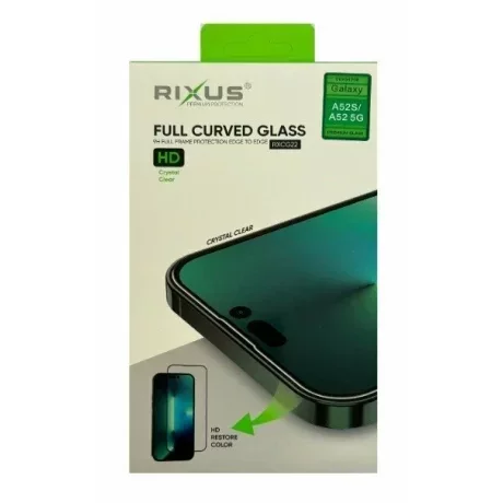 Folie de sticlă pentru Samsung Galaxy A52/A52S/A53, Rixus 9H, Transparentă