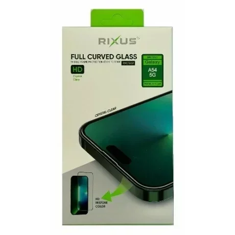 Folie de sticlă pentru Samsung Galaxy A54 5G, Rixus 9H, Transparentă