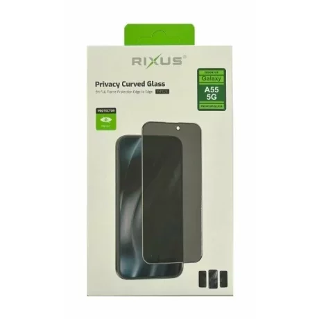 Folie de sticlă pentru Samsung Galaxy A55 5G (2024), Rixus 9H, Privacy