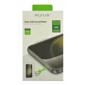 Folie de sticlă pentru Samsung Galaxy A55 5G (2024), Rixus 9H, Transparentă