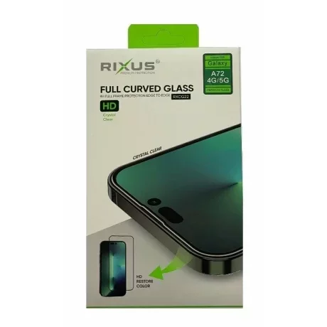 Folie de sticlă pentru Samsung Galaxy A72 / A72 5G, Rixus 9H, Transparentă