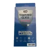 Folie de sticlă 6D Protech pentru Samsung Galaxy S20, Transparentă
