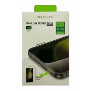 Folie de sticlă pentru Samsung Galaxy S21 FE, Rixus 9H, Transparentă