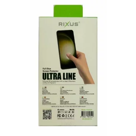 Folie de sticlă pentru Samsung Galaxy S22/S23, Rixus 9H, Transparentă