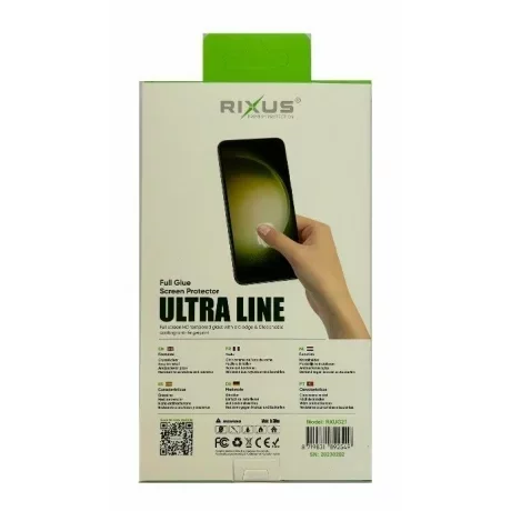 Folie de sticlă pentru Samsung Galaxy S22 Plus/S23 Plus, Rixus 9H, Transparentă