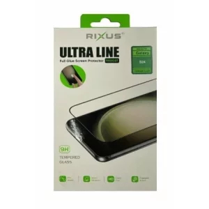 Folie de sticlă pentru Samsung Galaxy S24, Rixus 9H, Transparentă