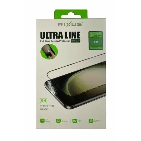 Folie de sticlă pentru Samsung Galaxy S24, Rixus 9H, Transparentă