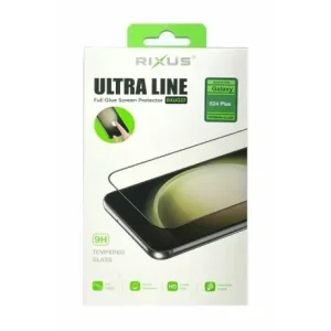 Folie de sticlă pentru Samsung Galaxy S24 Plus, Rixus 9H, Transparentă