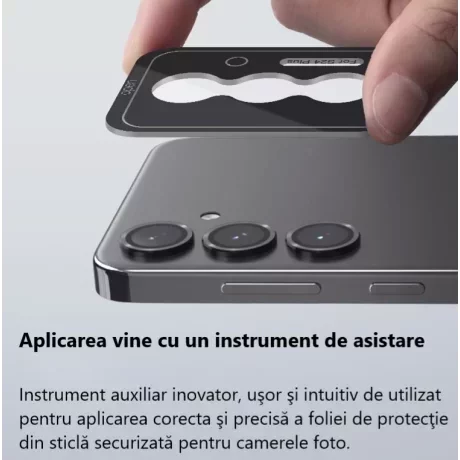 Folie de sticlă pentru camera Samsung Galaxy S24 Plus