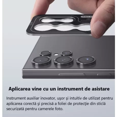 Folie de sticlă pentru camera Samsung Galaxy S24 Ultra