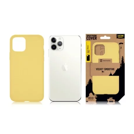 Husă Tactical Velvet Smoothie pentru iPhone 11 Pro - Galben (Banana)