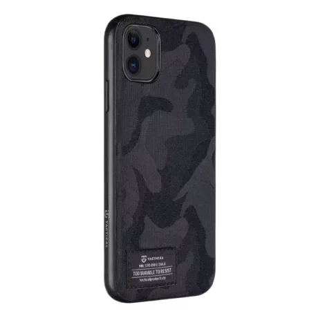 Husă Tactical Camo Troop pentru iPhone 11 - Negru (Black)