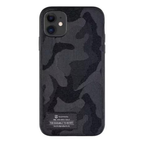 Husă Tactical Camo Troop pentru iPhone 11 - Negru (Black)