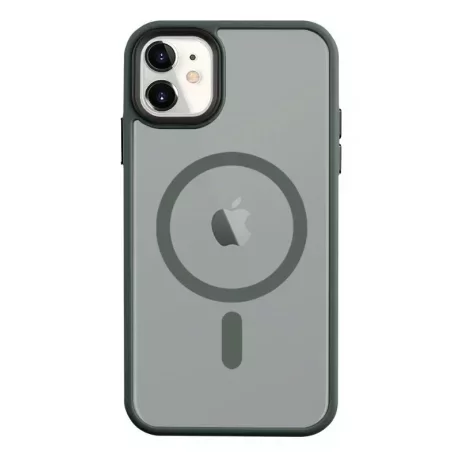 Husă Tactical MagForce (MagSafe) Hyperstealth pentru iPhone 11 - Verde Închis (Forest Green)
