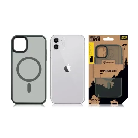 Husă Tactical MagForce (MagSafe) Hyperstealth pentru iPhone 11 - Verde Închis (Forest Green)