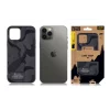 Husă Tactical Camo Troop pentru iPhone 12 / 12 Pro - Negru (Black)