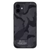 Husă Tactical Camo Troop pentru iPhone 12 / 12 Pro - Negru (Black)