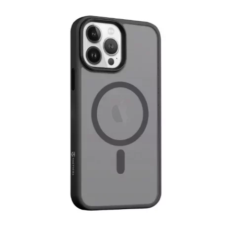 Husă Tactical MagForce (MagSafe) Hyperstealth pentru iPhone 13 Pro Max - Negru (Asphalt)