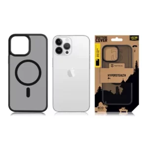 Husă Tactical MagForce (MagSafe) Hyperstealth pentru iPhone 13 Pro Max - Negru (Asphalt)