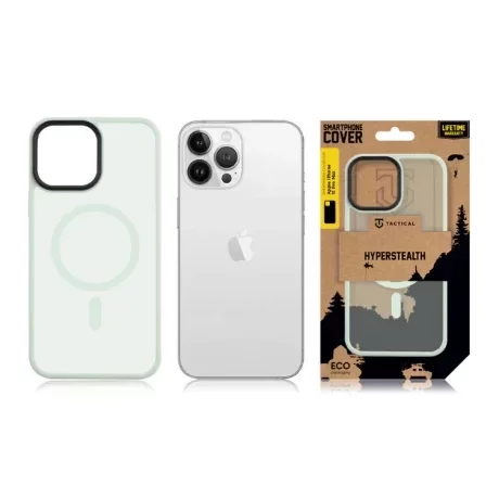 Husă Tactical MagForce (MagSafe) Hyperstealth pentru iPhone 13 Pro Max - Verde (Beach Green)