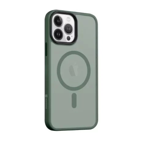 Husă Tactical MagForce (MagSafe) Hyperstealth pentru iPhone 13 Pro Max - Verde Închis (Forest Green)