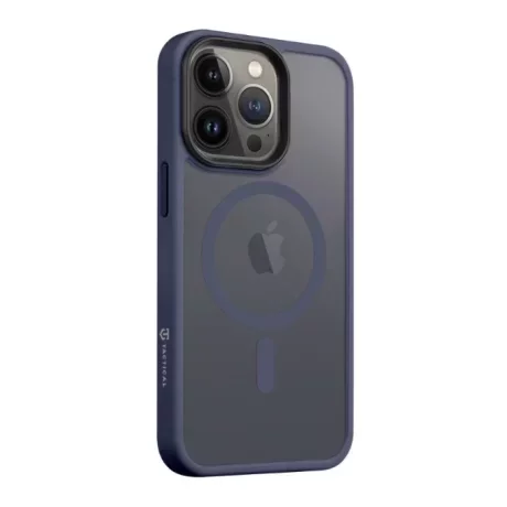Husă Tactical MagForce (MagSafe) Hyperstealth pentru iPhone 13 Pro - Albastru Închis (Deep Blue)
