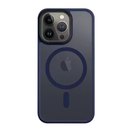 Husă Tactical MagForce (MagSafe) Hyperstealth pentru iPhone 13 Pro - Albastru Închis (Deep Blue)