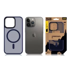 Husă Tactical MagForce (MagSafe) Hyperstealth pentru iPhone 13 Pro - Albastru Închis (Deep Blue)