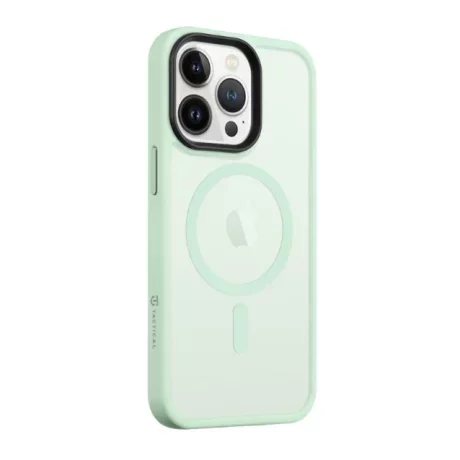 Husă Tactical MagForce (MagSafe) Hyperstealth pentru iPhone 13 Pro - Verde (Beach Green)
