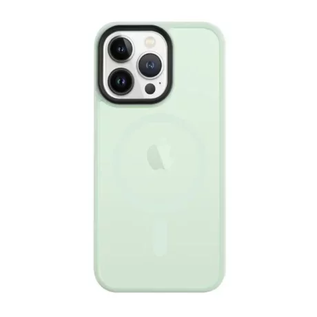 Husă Tactical MagForce (MagSafe) Hyperstealth pentru iPhone 13 Pro - Verde (Beach Green)