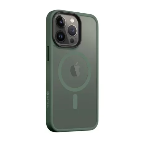 Husă Tactical MagForce (MagSafe) Hyperstealth pentru iPhone 13 Pro - Verde Închis (Forest Green)