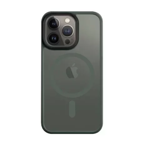 Husă Tactical MagForce (MagSafe) Hyperstealth pentru iPhone 13 Pro - Verde Închis (Forest Green)