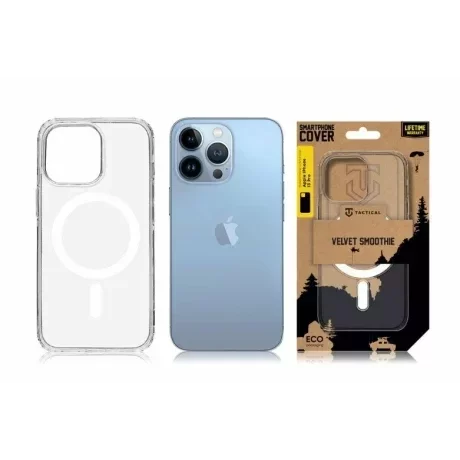 Husă Tactical MagForce (MagSafe) Transparent pentru iPhone 13 Pro