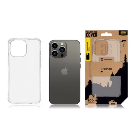 Husă Tactical TPU Plyo Transparent pentru iPhone 13 Pro
